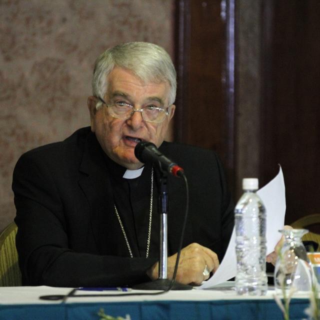 Emil Paul Tscherrig, 76 ans, est entré au service du Vatican en 1978, sous Jean-Paul II. [Keystone]