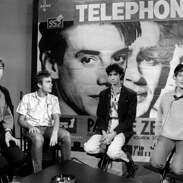 Le groupe de rock français Téléphone en 1984. [AFP - Georges Bendrihem]