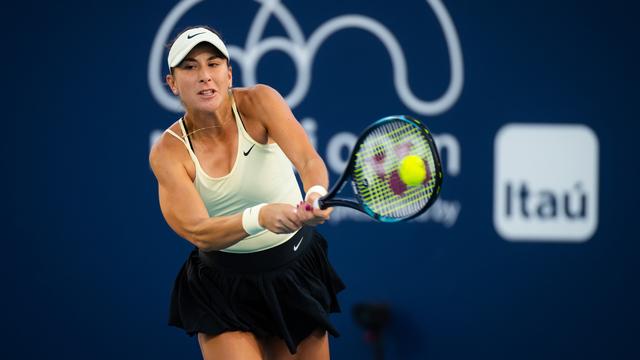 Belinda Bencic prend déjà la porte à Miami. [Rob Prange]