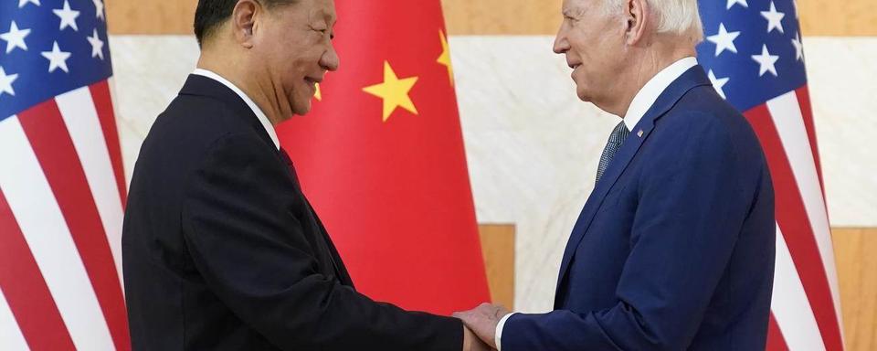 Le président américain Joe Biden et son homologue chinois Xi Jinping vont se rencontrer mercredi. [Keystone]