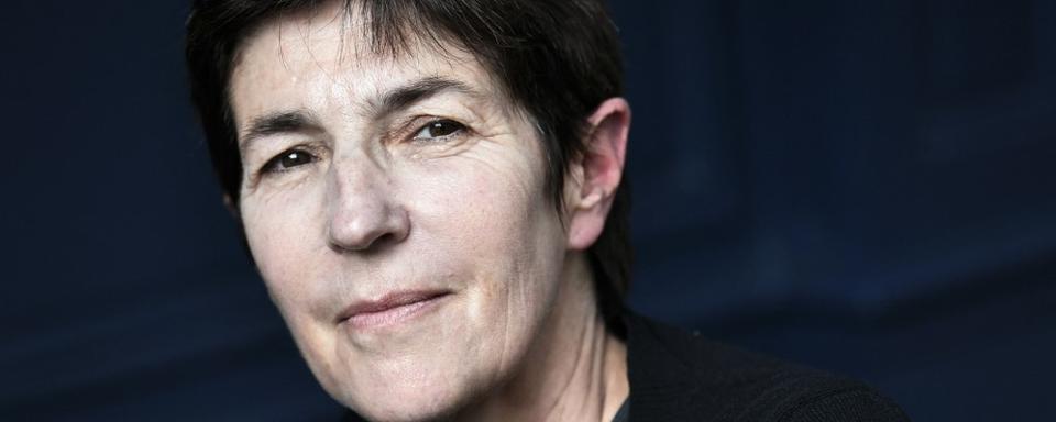 L'écrivaine Christine Angot en octobre 2021. [AFP - Stéphane de Sakutin]