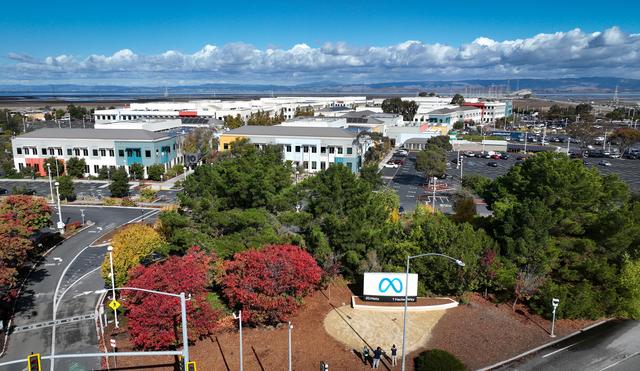 Le siège social de Meta à Menlo Park, en Californie. [AFP - Josh Edelson]