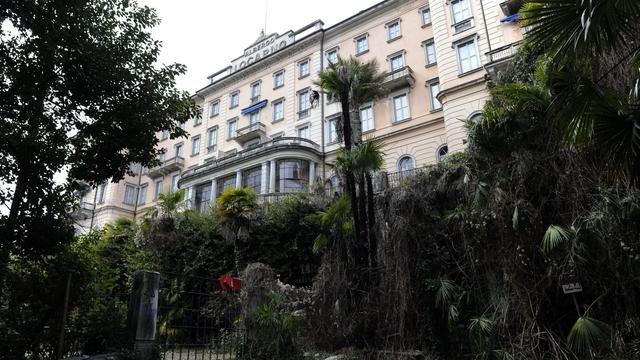 Le Grand Hôtel de Locarno devrait rouvrir ses portes en 2025 [KEYSTONE - Karl Mathis]