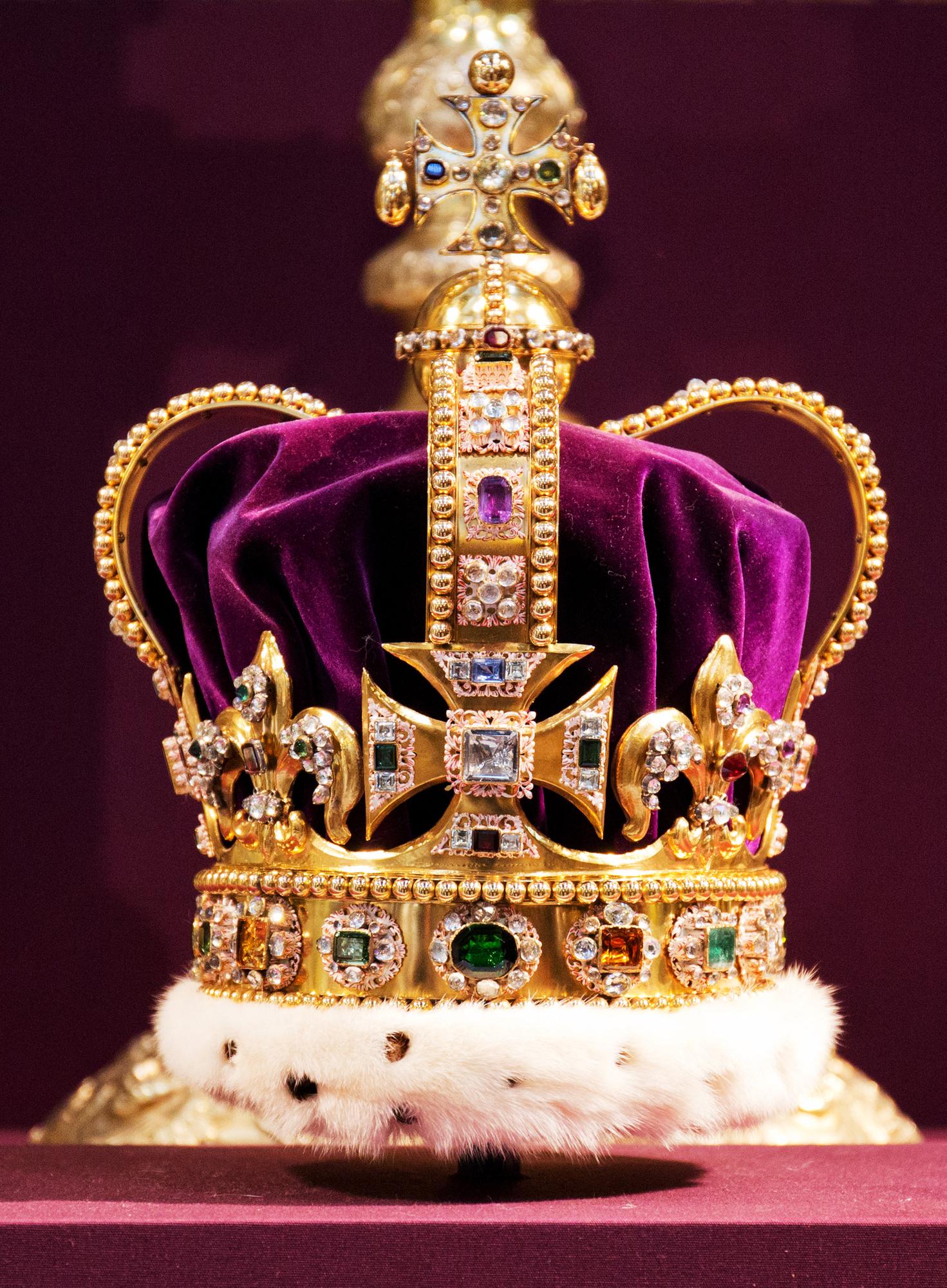La couronne de Saint-Edouard. [AFP - JACK HILL]