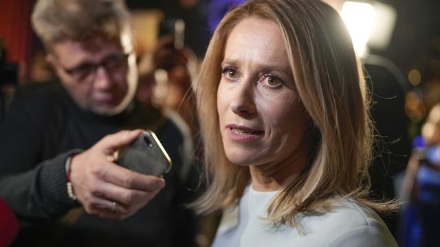 La présidente de La Réforme, Kaja Kallas [Keystone]