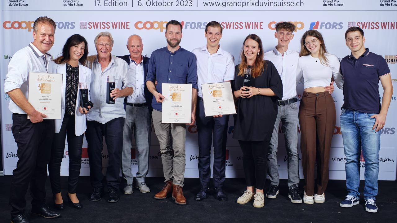 Le Valais rafle plusieurs distinctions au Grand Prix du vin suisse 2023. [www.andremaurer.ch]