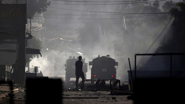 Vaste opération de l'armée israélienne lundi dans la ville et la région de Jénine, en Cisjordanie occupée. Bilan: 9 Palestiniens tués et une centaine blessés. [Alaa Badarneh]