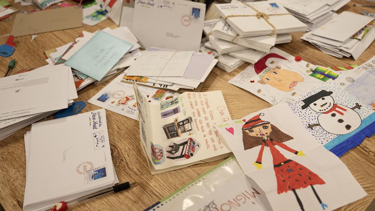 En Suède, la Poste a décidé d'archiver plus d'un siècle de lettres au Père Noël. [EPA/Keystone - Caroline Blumberg]