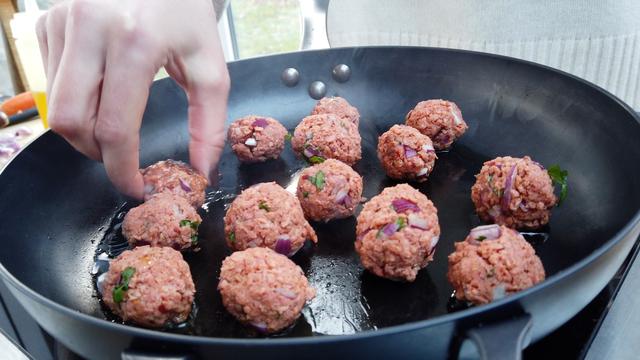 Des boulettes de viandes végétales. [RTS]