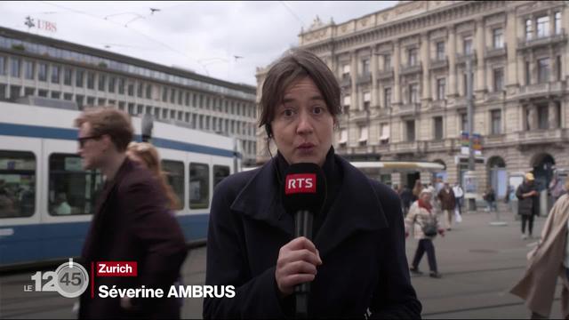 Séverine Ambrus fait le point sur la situation à Zurich, après le rachat de Credit Suisse par l’UBS.