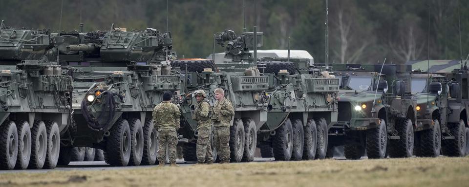 L'Europe compte encore énormément sur les Etats-Unis et l'Otan lors de conflits sur son sol. [Keystone - Michael Probst - AP Photo]