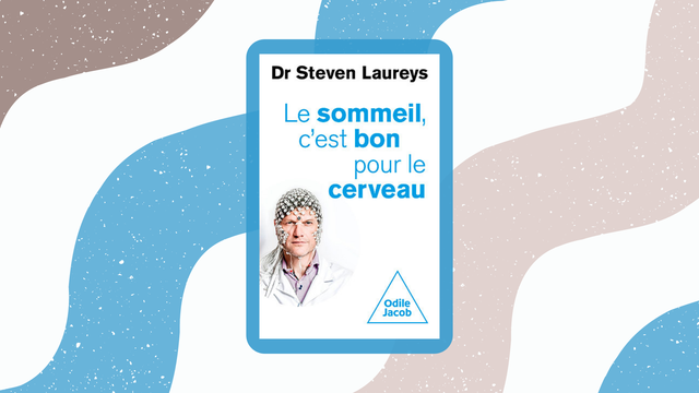 Le livre "Le sommeil, c'est bon pour le cerveau" (Éditions Odile Jacob, 01.02.23) du neurologue Steven Laureys. [©Éditions Odile Jacob]