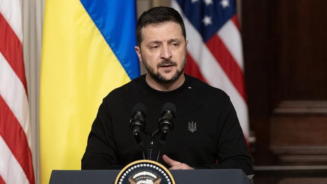 Volodymyr Zelensky s'est rendu aux Etats-Unis mardi pour demander une aide supplémentaire aux américains pour aider l'Ukraine. [Keystone - Michael Reynolds]