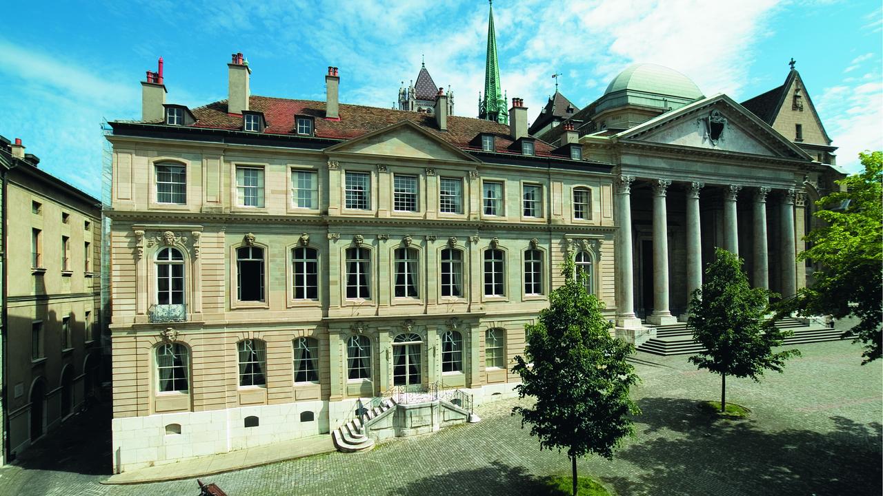 La façade de la Maison Mallet, qui abrite le Musée international de la Réforme à Genève. [Musée international de la Réforme - Jacques Betant]