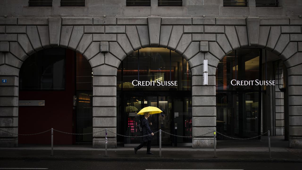 Credit Suisse tente de convaincre les gros clients de garder leurs avoirs. [Keystone - Michael Buholzer]