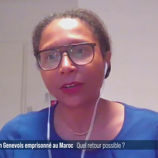 Miriam Mazou, avocate de l’un des ressortissants suisses incarcérés au Maroc pour des faits de terrorisme. [RTS]