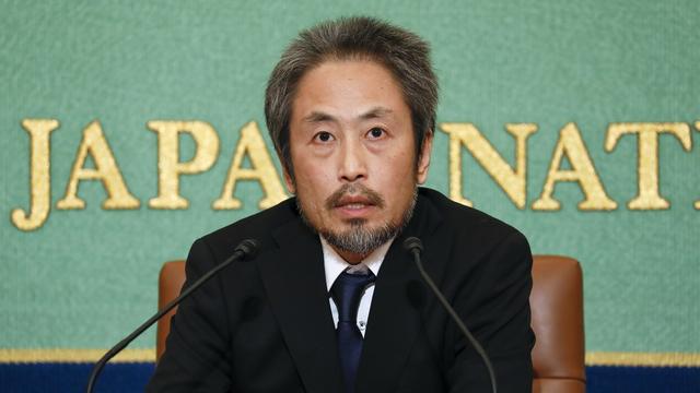 Le journaliste japonais Junpei Yasuda avait du s'excuser publiquement dans son pays après avoir été retenu en otage pendant plus de 3 ans par un groupe d'opposants syriens. [Keystone/EPA - Kimimasa Mayama]