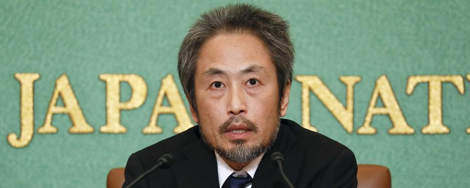 Le journaliste japonais Junpei Yasuda avait du s'excuser publiquement dans son pays après avoir été retenu en otage pendant plus de 3 ans par un groupe d'opposants syriens. [Keystone/EPA - Kimimasa Mayama]