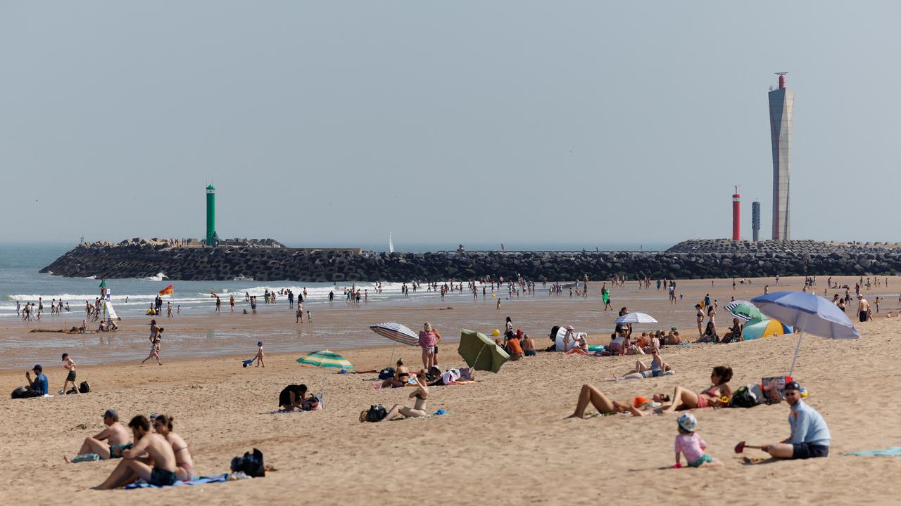 La plage d'Ostende, dans le nord-ouest de la Belgique, photographiée ici le 10 juin 2023. [AFP - Kurt Desplenter]