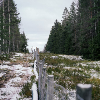 Frontière entre la Finlande et la Russie près d'Imatra. [AFP - Alessandro Rampazzo]