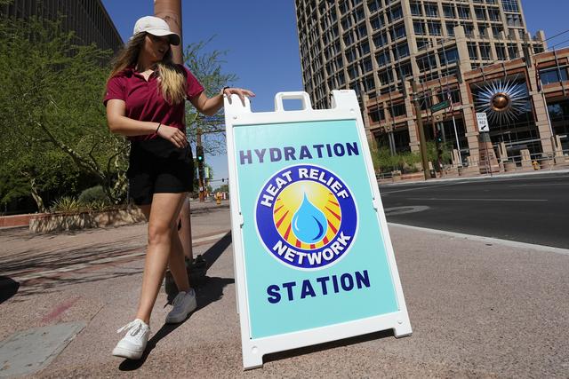 Les températures pourraient monter à plus de 46°C à Phoenix en Arizona. [Keystone - AP Photo/Ross D. Franklin]