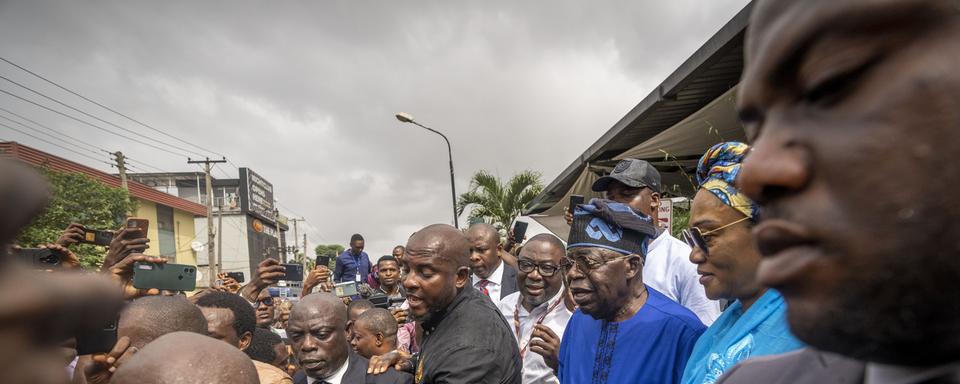 Nigéria: élection d'un nouveau président. [Keystone - AP Photo/Ben Curtis]