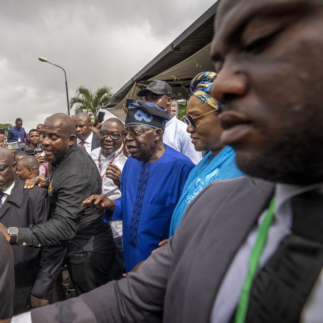 Nigéria: élection d'un nouveau président. [Keystone - AP Photo/Ben Curtis]