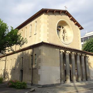 L'église Sainte-Thérèse dans le quartier de Champel à Genève. [CC BY-SA 4.0]