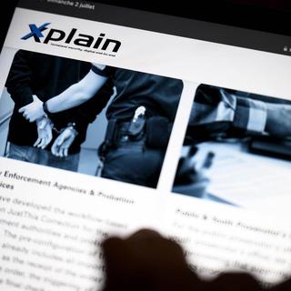 Une enquête administrative est ouverte sur le vol de données informatiques de l'entreprise Xplain. [Keystone]