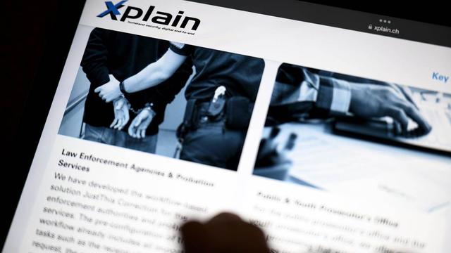 Une enquête administrative est ouverte sur le vol de données informatiques de l'entreprise Xplain. [Keystone]