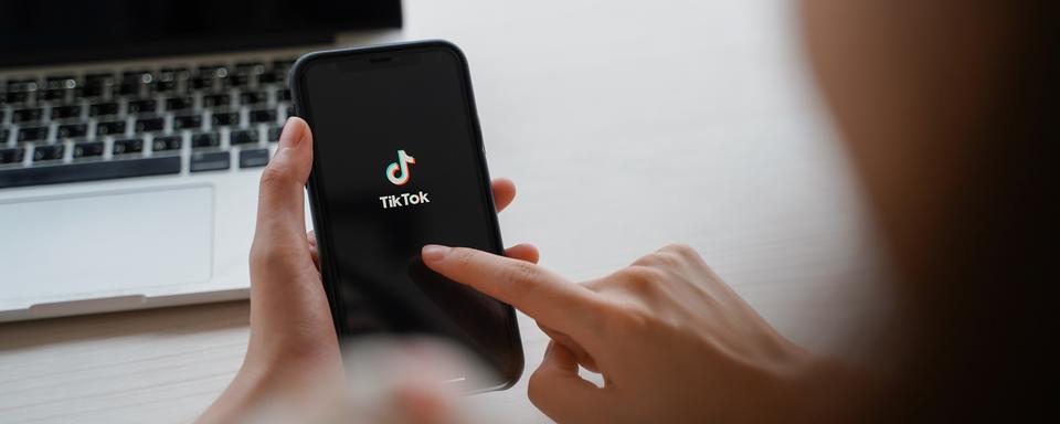 L'application TikTok. [Depositphotos - Nuchylee]