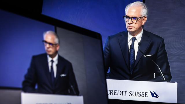 Le patron de Credit Suisse Ulrich Körner rejoint la direction d'UBS. [Keystone - Michael Buholzer]