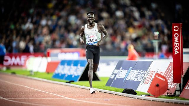 Dominic Lobalu, ici lors du Weltklasse de Zurich, est spécialiste du 5000m. [Imago - Tobias Lackner]