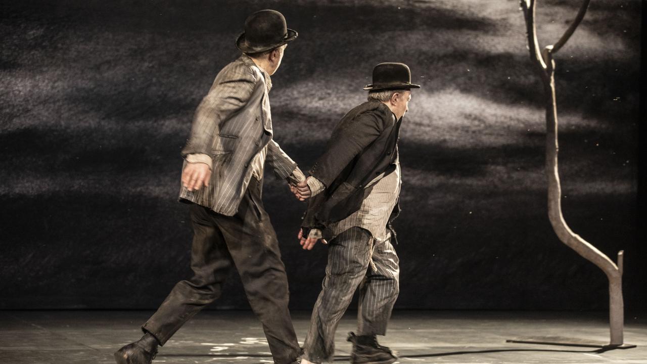 "En attendant Godot" dans la mise en scène d'Alain Françon au Théâtre de Carouge. [Théâtre de Carouge - Jean-Louis Fernandez]