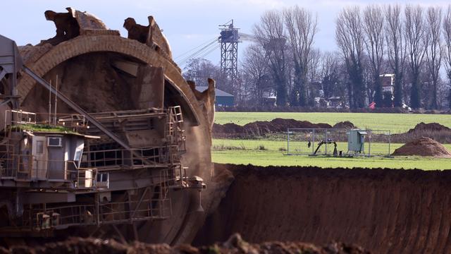 Le petit hameau de Lützerath est sur le point d'être rayé de la carte pour permettre l'extension d'une mine de charbon. [Keystone - David Young]