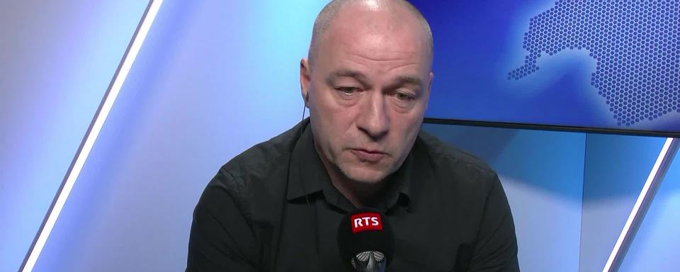 Georges-André Lozouet, porte-parole de la police neuchâteloise. [RTS]