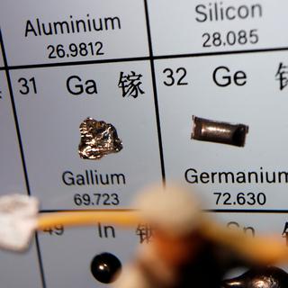 Le Gallium et le Germanium, deux métaux rares importants dans l'industrie des semi-conducteurs, verront leurs exportations limitées par la Chine, principal producteur mondial. [Reuters - Florence Lo]