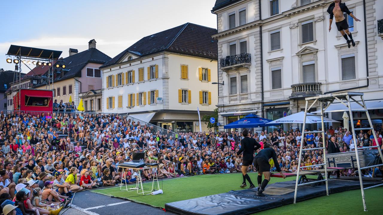 Le projet La Chaux-de-Fonds Capitale culturelle suisse reporté à 2027. [Keystone - Jean-Christophe Bott]