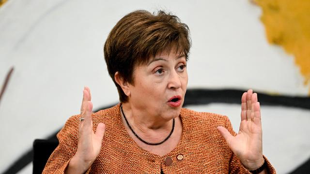 La directrice générale du Fonds monétaire international Kristalina Georgieva craint des tensions sociales au niveau mondial en cette année 2023. [Filip Singer]