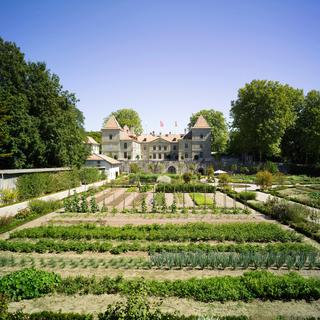 Le potager du Château de Prangins. [www.chateaudeprangins.ch - ©Musée national suisse]