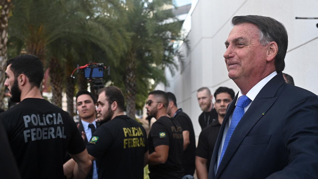 Auditionné à Brasilia, Jair Bolsonaro nie toute conspiration contre Lula. [Keystone - Andre Borges]