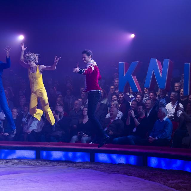 Le cirque Knie clôt sa tournée 2022 sur des records d'affluence. [Keystone - Gian Ehrenzeller]