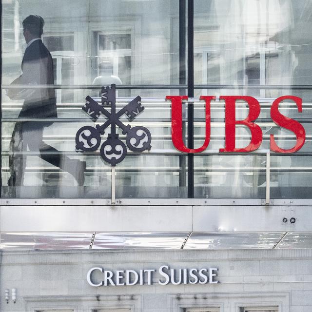 UBS harmonise les plans sociaux avec Credit Suisse. [Keystone - Ennio Leanza]