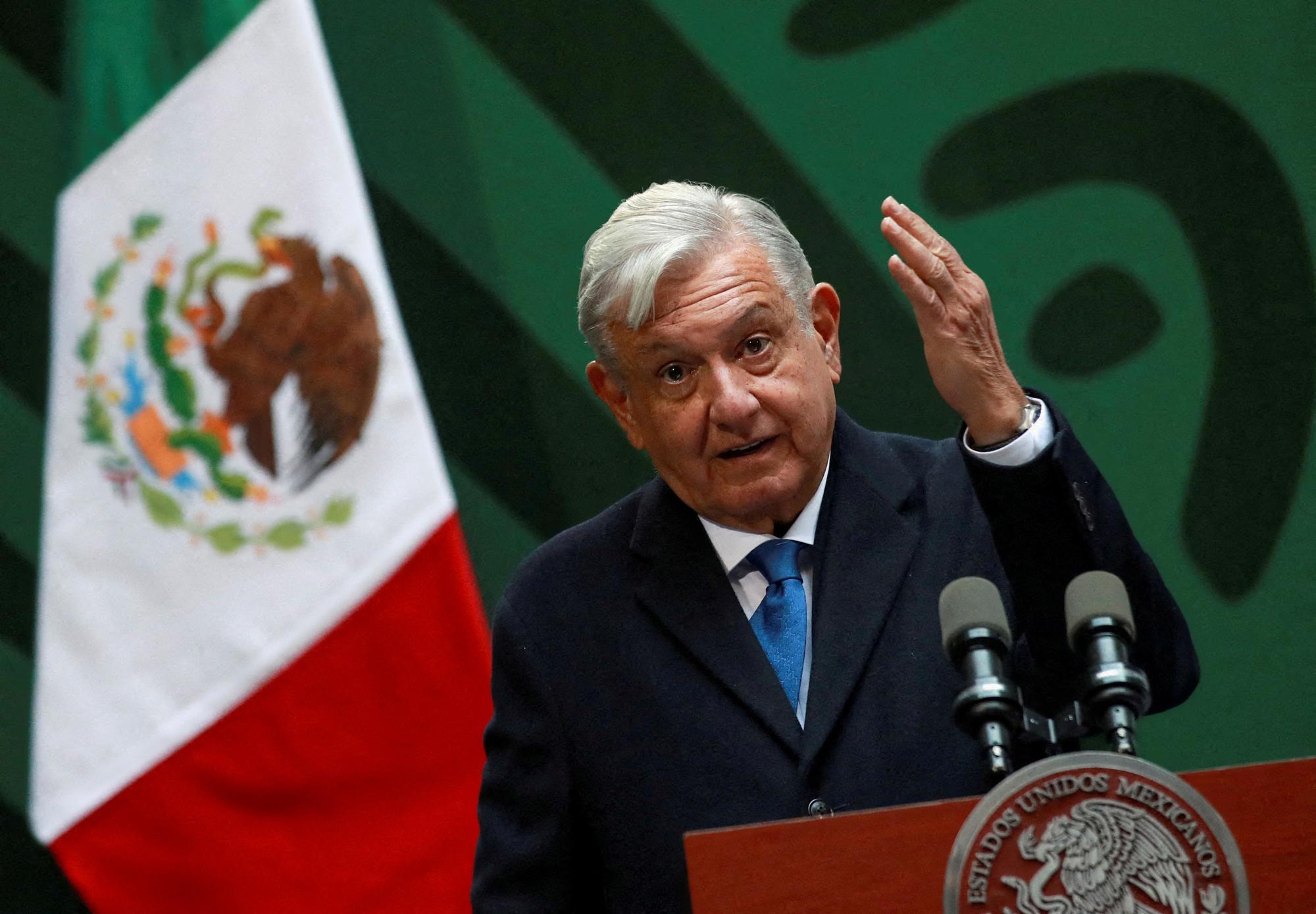 Andrés Manuel López Obrador a été élu président du Mexique en 2018 pour une durée de 6 ans. [REUTERS - Henry Romero]