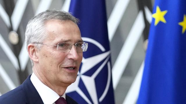 Le secrétaire général de l'Otan Jens Stoltenberg, photographié ici à Bruxelles. [Keystone/AP Photo - Virginia Mayo]