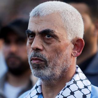 Yahya Sinouar, chef du Hamas dans la bande de Gaza. [reuters - Mohammed Salem]