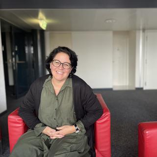 Katia Delay, autrice et directrice de la Maison du récit à Lausanne. [RTS]