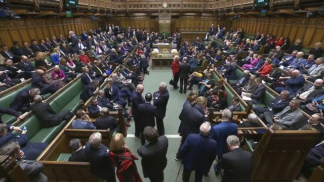 Le parlement de Grande-Bretagne est en faveur de l’expulsion des demandeurs d’asile vers le Rwanda. [Keystone - UK Parliament via AP]