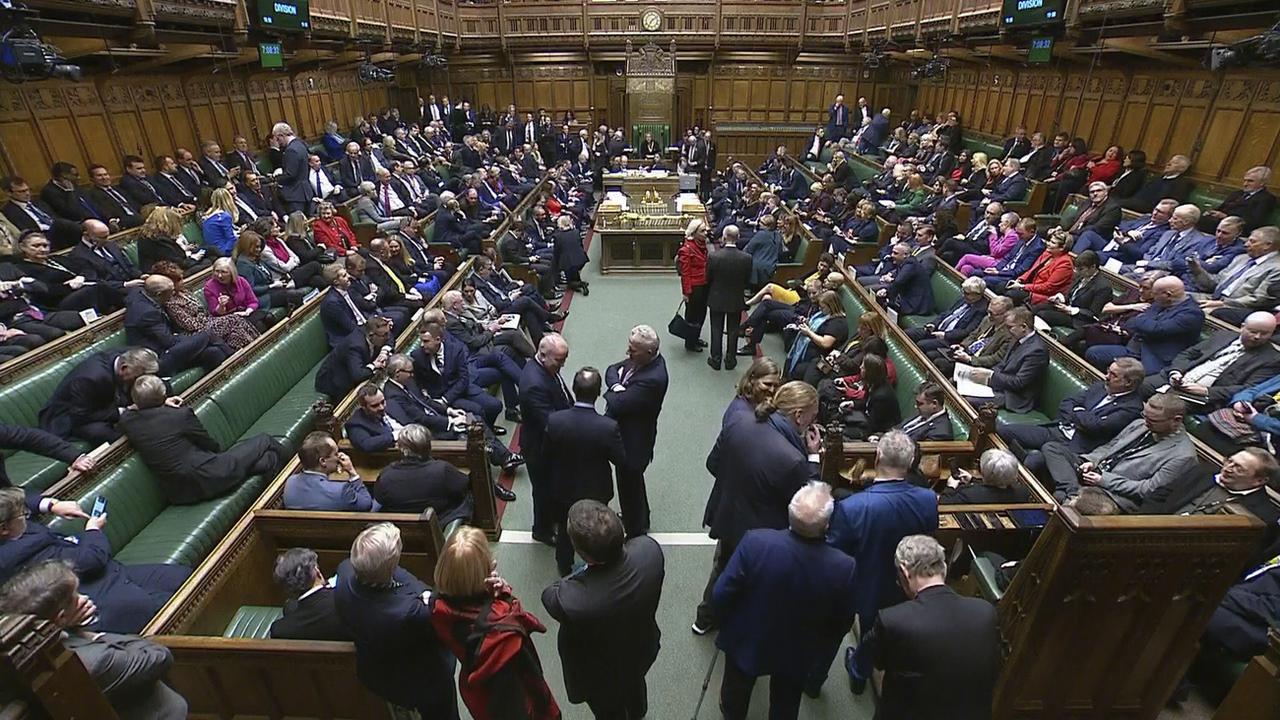 Le parlement de Grande-Bretagne est en faveur de l’expulsion des demandeurs d’asile vers le Rwanda. [Keystone - UK Parliament via AP]