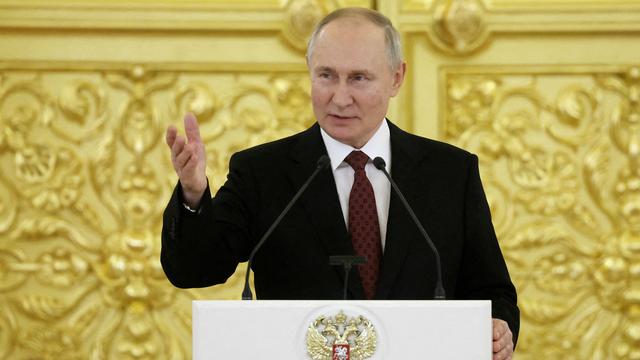 Vladimir Poutine a annoncé se présenter à la présidentielle russe de mars. [Reuters via Sputnik - Vyacheslav Prokofyev]